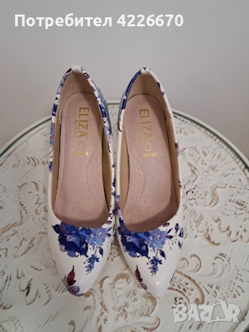 Официални обувки на ток, снимка 5 - Дамски обувки на ток - 52573240