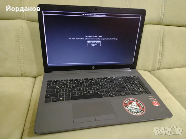 работещ HP 255 G7 15.6'' Led/ Ryzen 5/ 8gb.ram. цял за части, снимка 4 - Части за лаптопи - 56234065