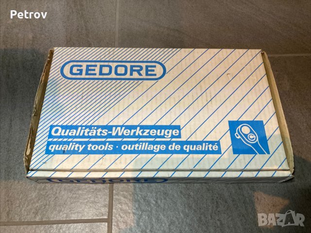 GEDORE D30 HMU-10 - MADE IN GERMANY - 3/8" ЧИСТО НОВА PROFI ORIGINAL GEDORE !! Вложки 6 - 22 mm !!! , снимка 3 - Гедорета - 38642400