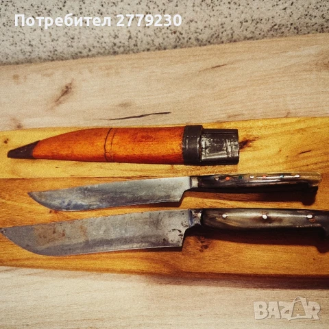 Стари ножове Габровци, Двоечки от 1920 г. в добро здраве!, снимка 5 - Антикварни и старинни предмети - 51309095