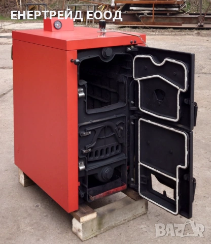 Чугунен котел на твърдо гориво Виадрус/Viadrus U22 6D 35 kW , снимка 7 - Отоплителни печки - 53899896