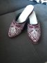 Автентични родопски чехли изработени от качествен вълнен плат. , снимка 2