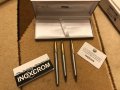 Подаръчен комплект химикалка, писалка и молив с позлата Inoxcrom