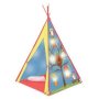 Детска индианска палатка с LED светлини, снимка 1 - Играчки за стая - 31092130