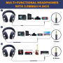 Професионални слушалки OneOdio Studio Pro-10, Hi-res, 20Hz-40kHz, 1600 mw,32 ОМ, снимка 16