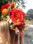 Диадема с цветя, снимка 3