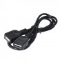 Кабел USB2.0 Женско към Женско 1m Черен Makki SS001288 Cable USB - USB F/F, снимка 4