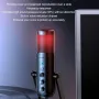 USB микрофон / микрофон за игри с RGB светлина, намаляване на шума 3,5 мм жак, снимка 3