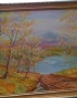 Маслена живопис - прекрасна стара картина , снимка 3
