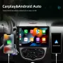 Мултимедия, плеър, с блутут, единичен дин, за кола, автомобил, екран, Carplay, Android Auto, 10.4", снимка 3