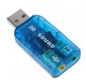 Звукова карта на USB Digital One SP00120 стерео жак и микрофон Sound Card USB 