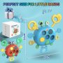 SUPFEEL Бебешки сензорни играчки рак за 2-3 годишни, снимка 6
