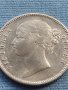 Сребърна монета 1 рупия 1840г. Индия - Британска кралица Виктория 40387, снимка 11