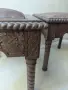 Резбовани табуретки, снимка 2