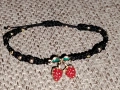 🍒 Cherry Kiss – ръчно изработена гривна 🍒, снимка 4