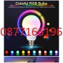 Цветна LED RGBW крушка с дистанционно, снимка 3