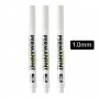 Бял перманентен маркер 1.0мм или автоматичен молив 1.0мм пиромолив , снимка 5