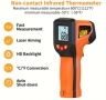 НОВО Безконтактен инфраред термометър -50 ~ 600°C, снимка 8
