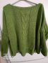 Дамски пуловер с цепки, снимка 1 - Блузи с дълъг ръкав и пуловери - 44684352