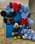 Украса с балони Мики маус Рожден ден Бал Юбилей, снимка 8