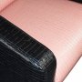 Измивна колона М9090, Еко крокодилска кожа, Розово-черна, снимка 6