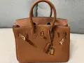 Кафява чанта Hermes Birkin 25 gold on gold, снимка 12