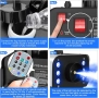 Машина за дим UKing 1200W с RGB LED осветление и дистанционно управление, снимка 4