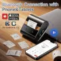 LabelCenter термопринтер за етикети с Bluetooth, 20–75 мм, снимка 3