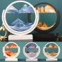 Стъклен пясъчен арт - Свободно стояща динамична 3D картина с движещ се пясък, декорация за дома и оф, снимка 9