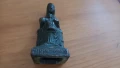 Фигурка,Богородица,медна, надписи,винтидж,, снимка 1