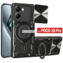 Xiaomi Poco X8 Pro 5G / GIANT RING Удароустойчив кейс калъф гръб с пръстен, снимка 1