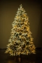 Коледна елха с вградени лампички по връхчетата, снимка 8