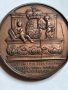 RARE, UK. JAMES 1st. Medal by Jean Dassier 1830 KING & QUEENS , снимка 2