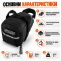 Чанта за велосипед FORCE ECO, 0.8 л, Под седло, Светлоотразителна, Черна, снимка 5
