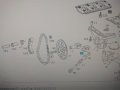 А6021800008**NEU**MERCEDES-BENZ**Зъбна предавка на маслена помпа** 2.9TD 602 ​​Ново !!!!, снимка 2