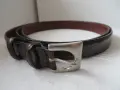 Нов италиански колан от естествена кожа, 126 см, снимка 1