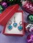 Комплект колие и обици , снимка 6