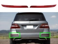 Рефлектор за задна броня на Mercedes ML W166, снимка 4