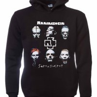Нов мъжки суичър с дигитален печат на музикалната група Rammstein, Рамщайн - Sehnsucht, снимка 2 - Суичъри - 31912132