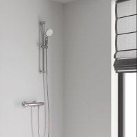 Grohe Термостатен смесител за душ с душ слушалка гарнитура, снимка 3 - Смесители - 44157278