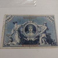 Райх банкнота - Германия - 100 марки / 1908 година- 17919, снимка 9 - Нумизматика и бонистика - 31035166