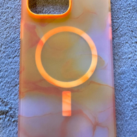  OtterBox Калъф за iPhone 14 Pro Max за MagSafe, удароустойчив, ултратънък, оранжев, снимка 4 - Калъфи, кейсове - 44741815