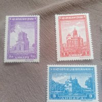 1942 Пощенски марки Сърбия-манастири Немска окупация , снимка 2 - Филателия - 44490808