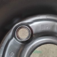 Продавам  метална STEEL джанта с гума DUNLOP за ШКОДА 16 цола, снимка 14 - Гуми и джанти - 35253565