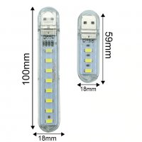 Универсална USB LED Лампа-крушка за лаптоп-телефон-таблет и др., снимка 8 - Лаптоп аксесоари - 30267914