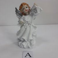 Ангел изправен с фенер- Модел А, снимка 3 - Статуетки - 37925919