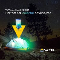 ЛЕД лампа за къмпинг LED фенер Varta за туризъм палатка лов риболов, снимка 5 - Къмпинг осветление - 42892571