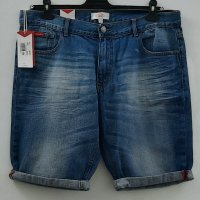 Мъжки оригинални къси паталони Lee Cooper Red DenimShort, размери - XL и XXL. , снимка 1 - Къси панталони - 37495582