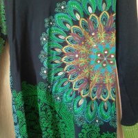 Блузи Desigual красиви интересни цветни , снимка 11 - Блузи с дълъг ръкав и пуловери - 29850705