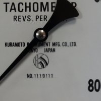 Тахометър-оборотометър KURAMOTO, снимка 4 - Други машини и части - 29834857